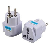 Combo 2 Bộ Chuyển Đổi Ổ Cắm Từ 3 Chấu Thành 2 Chấu - Hàng Chính Hãng - Mẫu 2