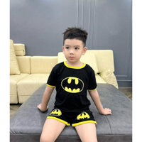 Combo 2 Bộ Cotton Batman Than Bé Trai Ảnh Thật