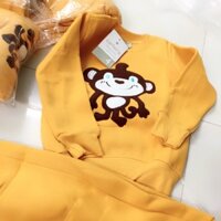 Combo 2 bộ nỉ lót lông cho bé