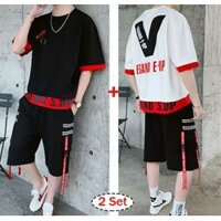 combo 2 bộ quần áo nam mùa hè - n7765