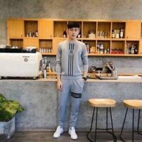 Combo 2 bộ quần áo nam nỉ ấm.