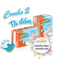 Combo 2 bọc tã dán Goodry S46/M42/L38/XL34