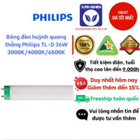 COMBO 2 Bóng đèn huỳnh quang thẳng Philips TL-D 36W/865 1SL/25 , TL-D 36W/840 , TL-D 36W/830