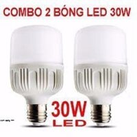 Combo 2 Bóng đèn Led trụ 30W Siêu sáng tiết kiệm điện eco chính hãng