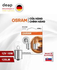 Combo 2 Bóng Đèn Xi Nhan 1 Tim OSRAM Original R10W 12V 10W (Chân Thẳng) - Nhập Khẩu Chính Hãng DEEP19 www.yeuhangduc.vn l Sẵn sàng cho bạn