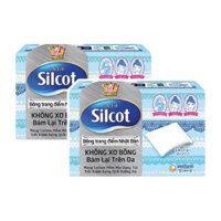 Combo 2 Bông tẩy trang Silcot 82 miếng