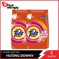 Combo 2 Bột Giặt Tide Hương Downy 5kg