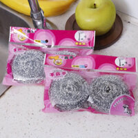 COMBO 2 BÚI BÙI NHÙI SẮT CỌ XOONG NỒI RỬA CHÉN TIỆN LỢI