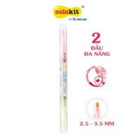 Combo 2 Bút dạ quang Thiên Long Colokit HL-C01 - Combo 2 - Hồng