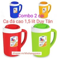 COMBO 2 CA ĐÁ CAO 1,5 LÍT DUY TÂN -KT 13,4*19,7*22,5CM