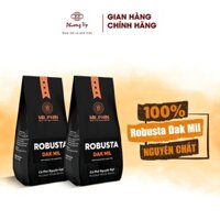 COMBO 2 Cà Phê Mr. Phin Robusta Dak Mil 500g đậm đà, không chua, Phương Vy Coffee