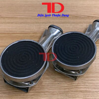 COMBO 2 Cái Điếu INOX Đầu Đốt bếp gas Hồng Ngoại Ceramic 9cm Kèm Bass gắn Vít hàng nhập khẩu - Điện lạnh Thuận Dung - 2 CÁI