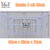 Combo 2 cái rổ tủ đông sanaky dành cho ngăn đông