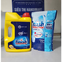Combo 2 can Bột rửa bát Finish Classic 2.5kg