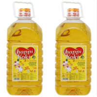 Combo 2 Can Dầu ăn Happi Koki can 5 lít