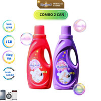 [Combo 2 can] Nước xả vải HygienC lưu hương lâu  - Dung tích 1L