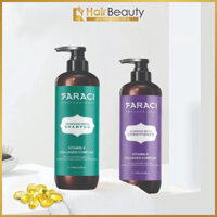 Combo 2 cặp dầu gội xả FARACI tăng cường double dưỡng chất giúp phục hồi sâu cấu trúc tóc từ bên trong