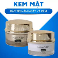 Combo 2 Cặp Đôi Kem Nám Da Ban Ngày và Ban Đêm, Dưỡng trắng da, Giảm Nám Thâm Sạm