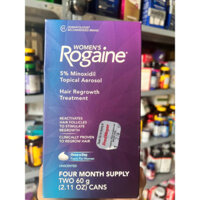 combo 2 chai Bọt mọc tóc nữ Rogaine Women’s’ 5% Minoxidil Foam 60g y hifnh