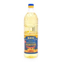 Combo 2 chai dầu ăn hướng dương KiCo (1 chai 1L + 1 chai 500ml)