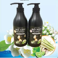 ComBo 2 Chai Dầu Gội Bồ Kết Sả Chanh White Soft 850ml 5in1 //