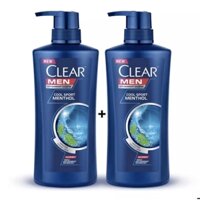 Combo 2 chai dầu gội Clear Men xuất xứ Thái Lan