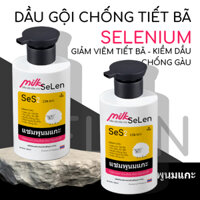 Combo 2 Chai Dầu Gội Đầu Dược Liệu Selen Chống Vi Nấm Malassezia Và Gàu, Giảm Viêm Da Dầu Tiết Bã