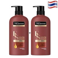 Combo 2 Chai Dầu Gội Tresemme Keratin Smoonth Thái Lan 450ml