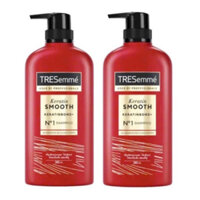 COMBO 2 CHAI DẦU GỘI  Tresemme KERATIN SMOOTH 370ML+370ML THÁI LAN