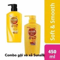 Combo 2 Chai Dầu Gội + Xả  Sunsilk 450ml Thái Lan - Combo Sunsilk 2