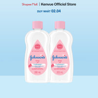 Combo 2 Chai Dầu Mát Xa Johnson's Baby Oil 200ml
