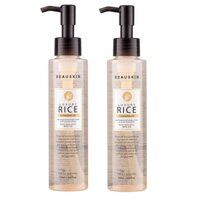 Combo 2 Chai Dầu Tẩy Trang Mắt Môi Từ Mầm Gạo Cao Cấp BEAUSKIN LUXURY RICE CLEANSING OIL Hàn quốc 150ml/ Chai