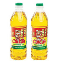 Combo 2 chai dầu thực vật Cái Lân 1 lít