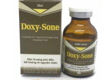 Combo 2 chai Doxy Sone [20 ml] Thương hàn, viêm phổi, viêm ruột, tụ huyết trùng, viêm khớp, sưng phù đầu