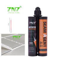 Combo 2 Chai Keo Chít Mạch Ron 7N7 AB Chống Thấm 2 Thành Phần - Keo Chà Ron 7N7 400ml  Bền Màu