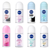 COMBO 2 CHAI LĂN KHỬ MÙI NIVEA 50ML DÀNH CHO NỮ