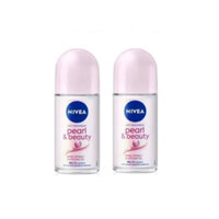 COMBO 2 chai lăn khử mùi nivia Pearl anh Beauty 50ml-Thái lan