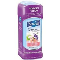 Combo 2 Chai Lăn khử mùi Suave 24h Protection sweet pea & violet 74g