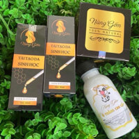 Combo 2 chai lột + hộp kem body+ Chai ủ sửa non kích trắng.