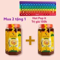 Combo 2 chai mật ong Năm Sạch Honeyboy 1kg 1 chai