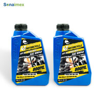 Combo 2 Chai Nhớt Xe Máy Xe Số CATTA 4T 10W40-SJ-MA2 800mL Cho Future, Wave, Dream, Sirius, Taurus