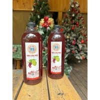 Combo 2 chai nhựa 1 lít Nho Lên Men, Đặt Sản Ninh Thuận Nguyên Chất Được Lên Men Tự Nhiên Giúp Ăn Ngon