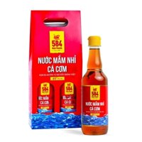 Combo 2 chai nhựa 40 độ Nước mắm Nhỉ Cá cơm - Loại 40 độ đạm - Chai nhựa PET 500 ml