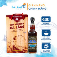 Combo 2 Chai Nước Mắm Cốt Ba Làng TH 400 Năm Truyền Thống Chai Thủy Tinh 500ml