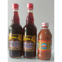 Combo 2 Chai Nước Mắm Cốt Biển Đức Ba Làng Truyền Thống Chai Thủy Tinh 500ml