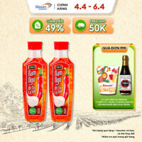 Combo 2 Chai Nước Mắm Nam Ngư Ớt Tỏi Lý Sơn 2 chai x 300ml