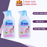 (COMBO 2 CHAI) Nước rửa bình sữa & rau quả D-nee 500ml , Nước xúc bình sữa , bình nước cho bé ...