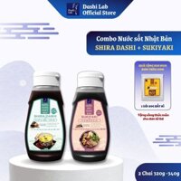 Combo 2 Chai Nước Sốt SUKIYAKI 340g và SHIRA DASHI 320g Chuẩn Vị Nhật Tiện Lợi Cho Cả Nhà DASHI LAB