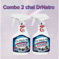 Combo 2 chai Nước tẩy rửa đa năng Dr.Natro 500ml Tẩy Sạch Mọi Vết Bẩn Trên Các Bề Mặt