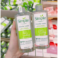 Combo 2 chai nước tẩy trang SIMPLE 200 mL